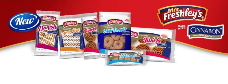 Mrs. Freshley’s ~ Cinnabon Snacks