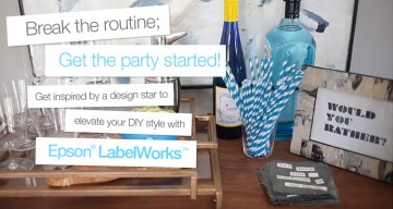 Create and Customize with the Epson LabelWorks Printable Ribbon Kit