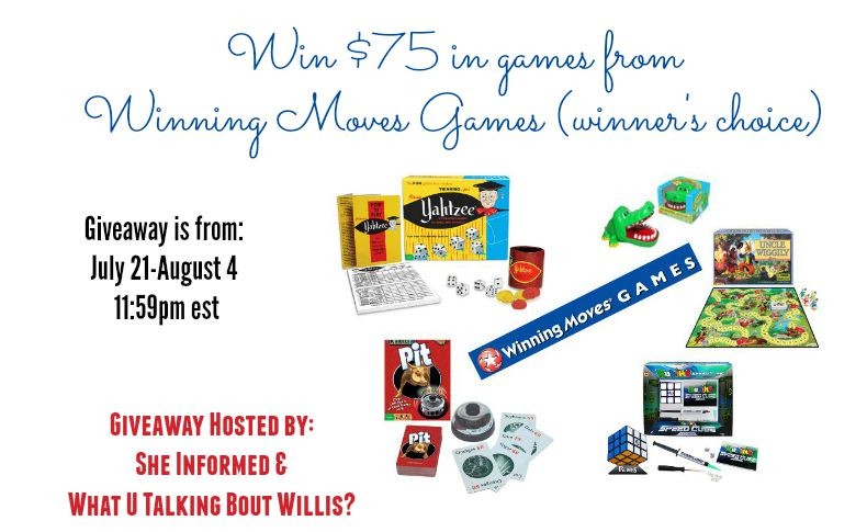 Winning Moves $75 in Games Giveaway |Winner’s Choice winning games SI giveaway