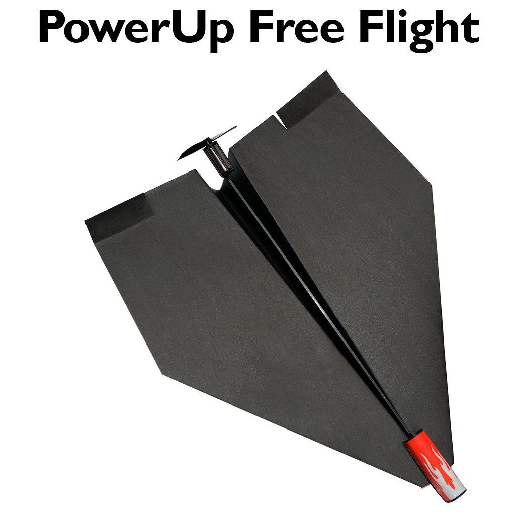 Outdoor Fun With PowerUp 3.0Smartphone-Controlled Paper Airplane