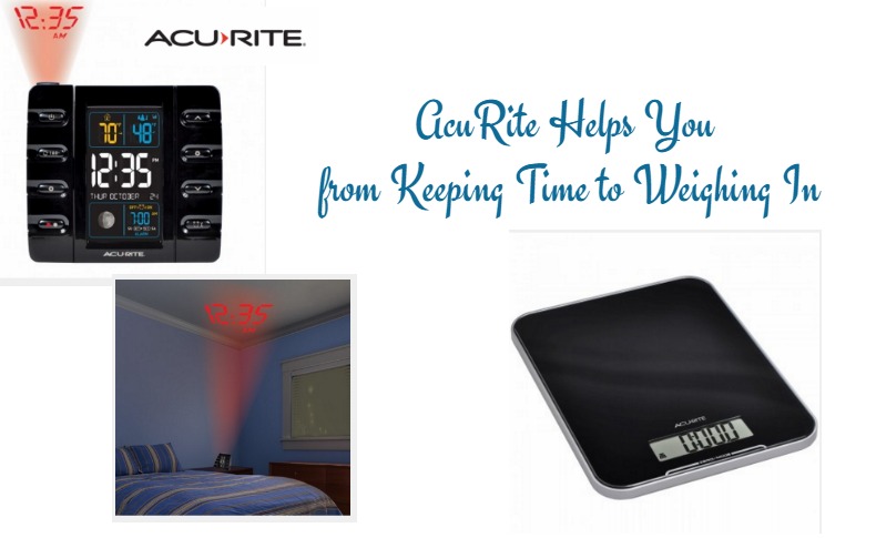 AcuRite Helps You from Keeping Time to Weighing In