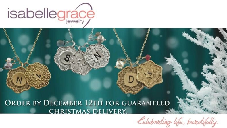Personalized Pieces from Isabelle Grace Jewelry